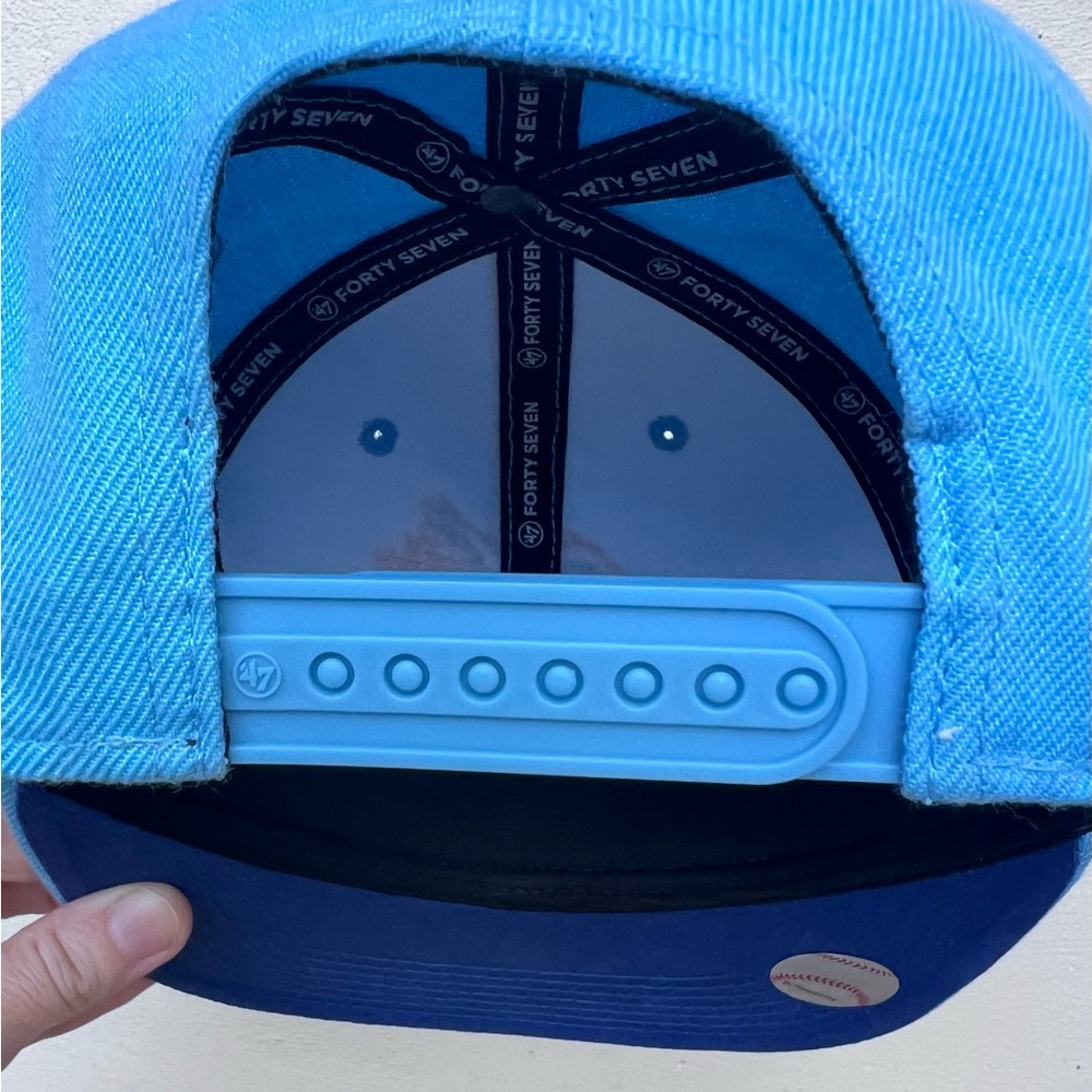 Baby Blue Toronto Blue Jays 1991 All Star Game Cooperstown Snapback Hat - Picture 6 of 12